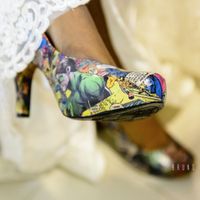 Casamento temático... Sapato temático