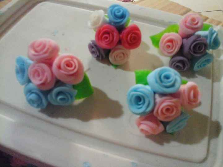 Buquezinho imã de geladeira diy, vem ver meninas! - 2