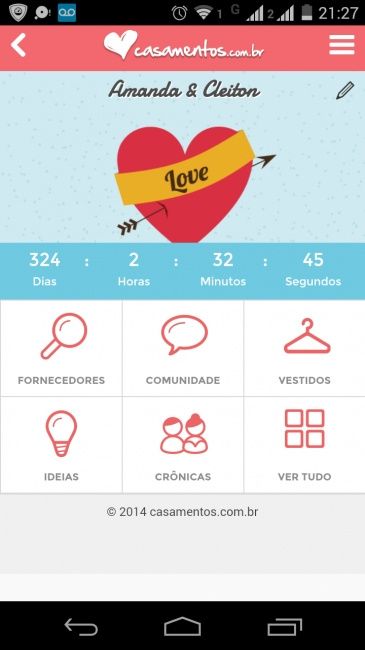 1.000 Dias  para o grande dia - 1