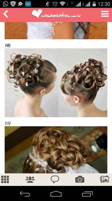 Penteados de noiva com cabelo preso , lindas ideias! - 2