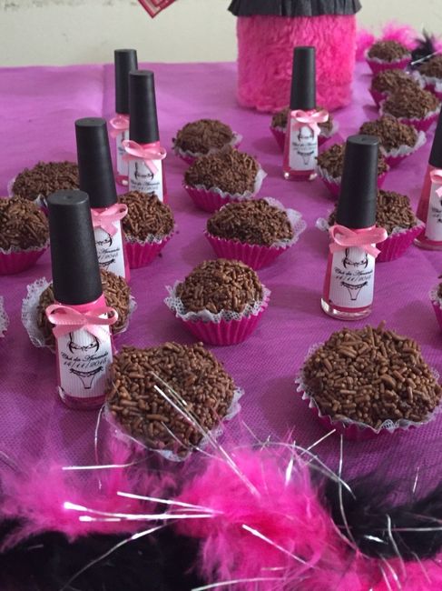 Lembrancinha chá de lingerie
