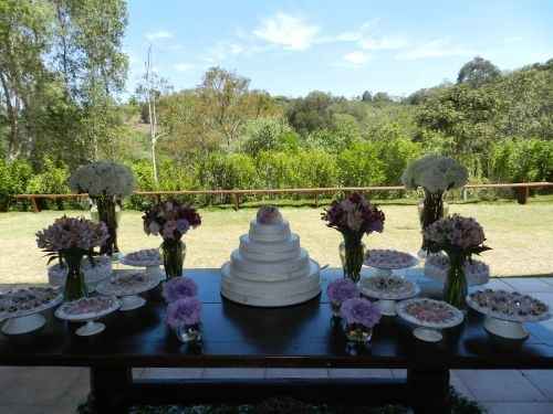 mesa do bolo