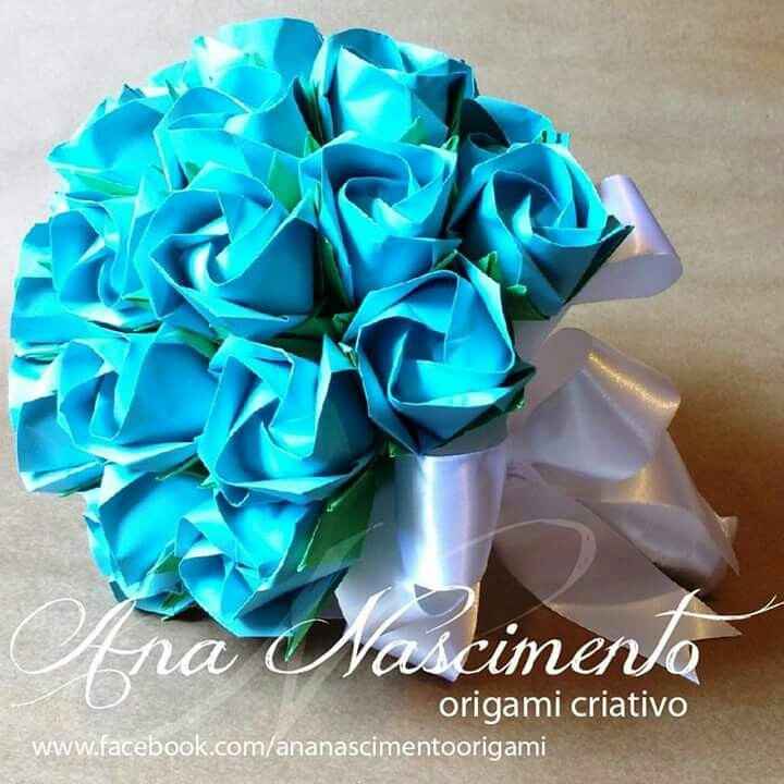Buquê de origami. oq acham ? - 2