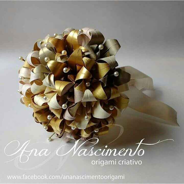 Buquê de origami. oq acham ? - 3