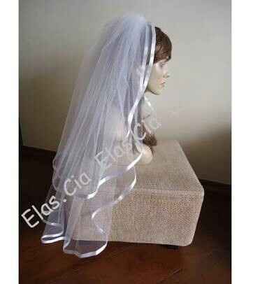 Véu de organza - 2