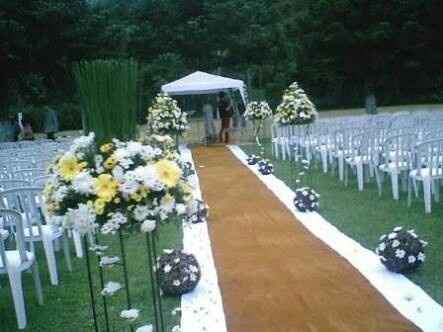 Casamento em local aberto - 5