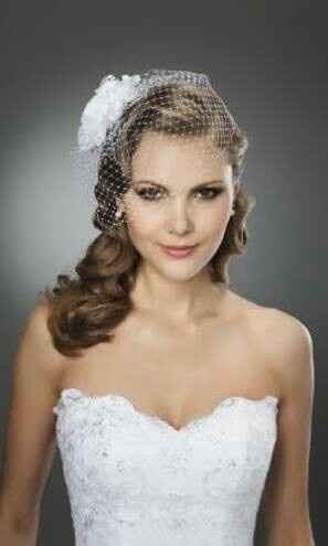 Qual penteado usar com voillete - 9