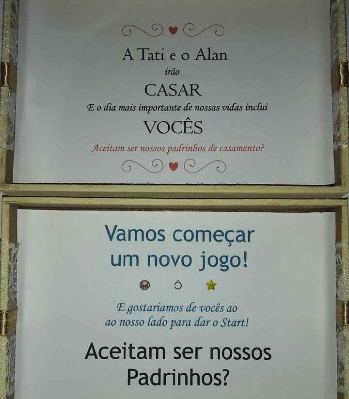 Convites padrinhos - 4