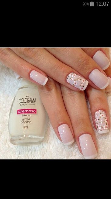 Inspiraçoes unhas de noiva - 9