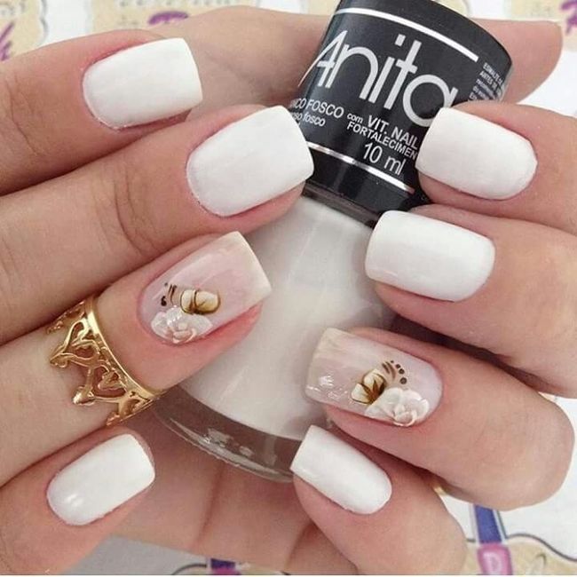 Inspiraçoes unhas de noiva - 15