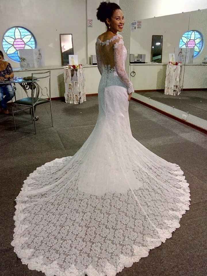 Meu vestido de noiva oficial 👰😻 - 1