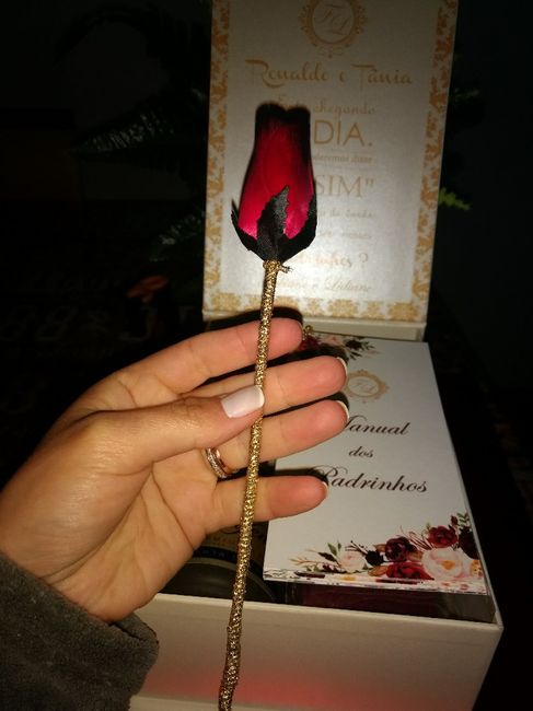 Mudei a caixa dos padrinhos 😍. Fotos📷 - 2