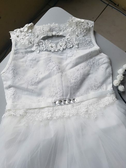 Vestido da daminha 😍👧 - 2
