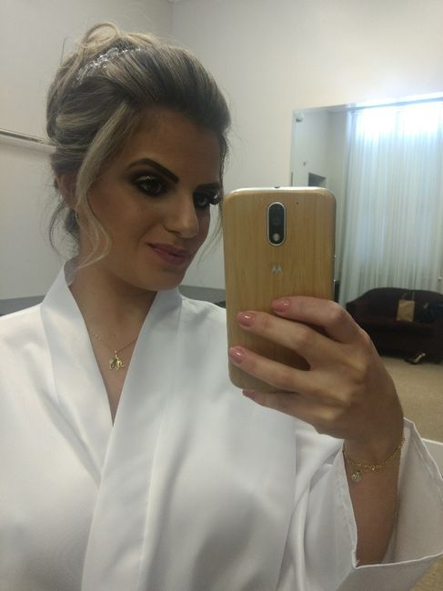 Teste maquiagem e penteado 💄 - 2