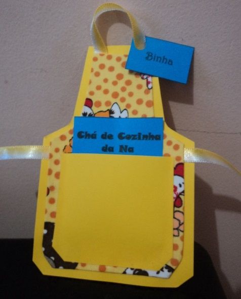 Convite do Chá de Cozinha