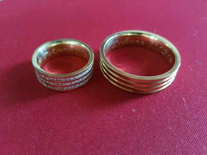 Nossas alianças chegaram...vem ver👰😍💍 - 1