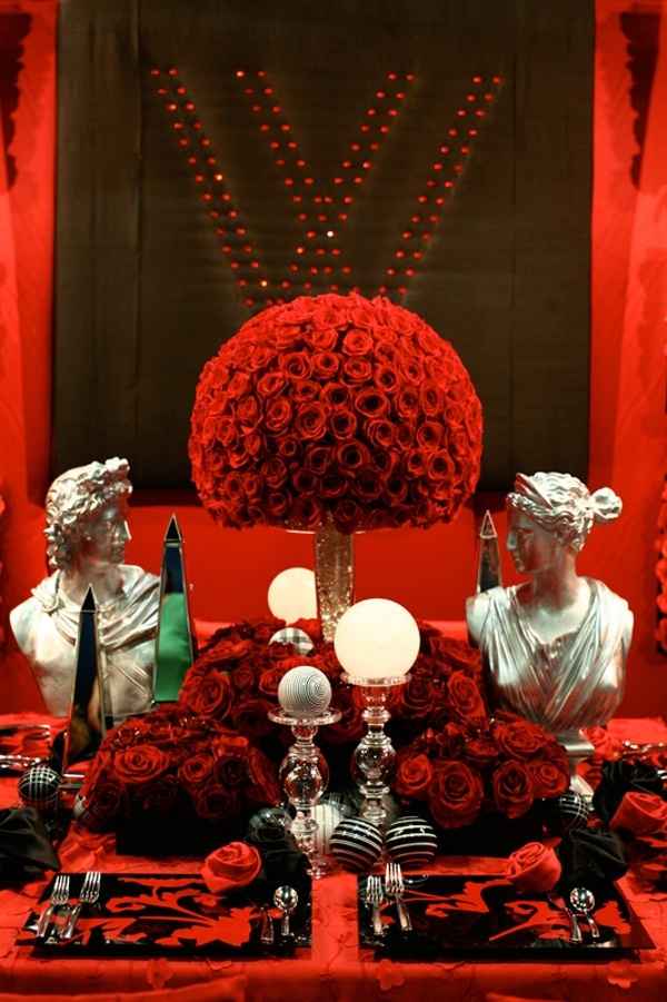 Decoração Vermelha
