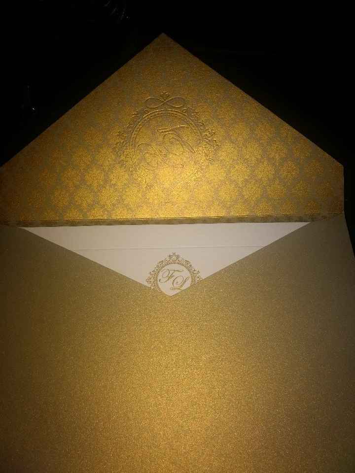 Meus convites ficaram prontos, vem ver...😍 - 2