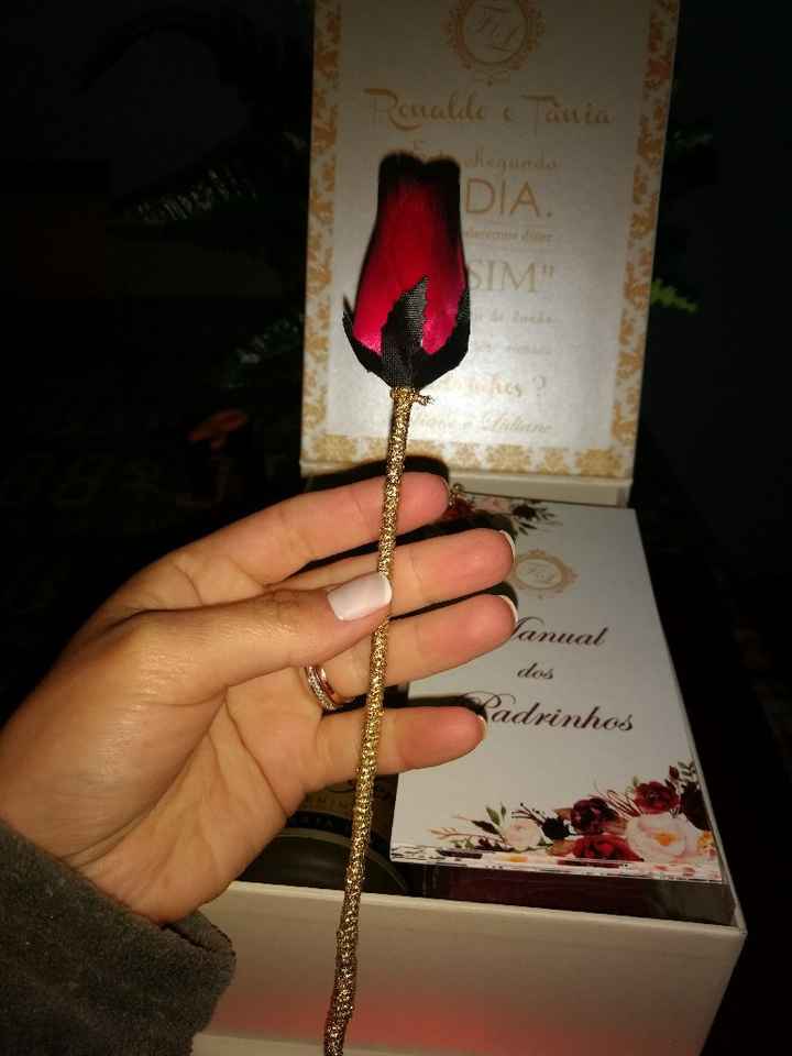 Mudei a caixa dos padrinhos 😍. Fotos📷 - 2