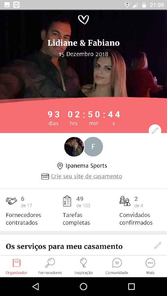Quanto tempo falta para o dia C? - 1