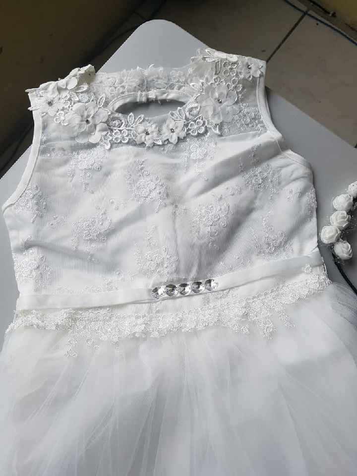 Vestido da daminha 😍👧 - 2