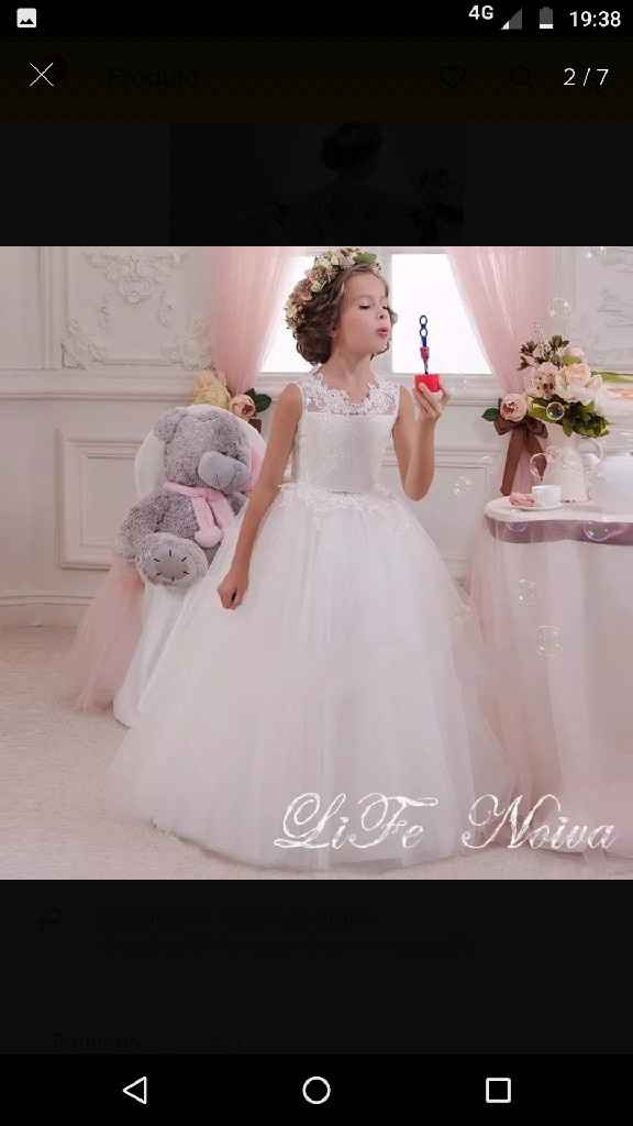 Vestido da daminha 😍👧 - 6