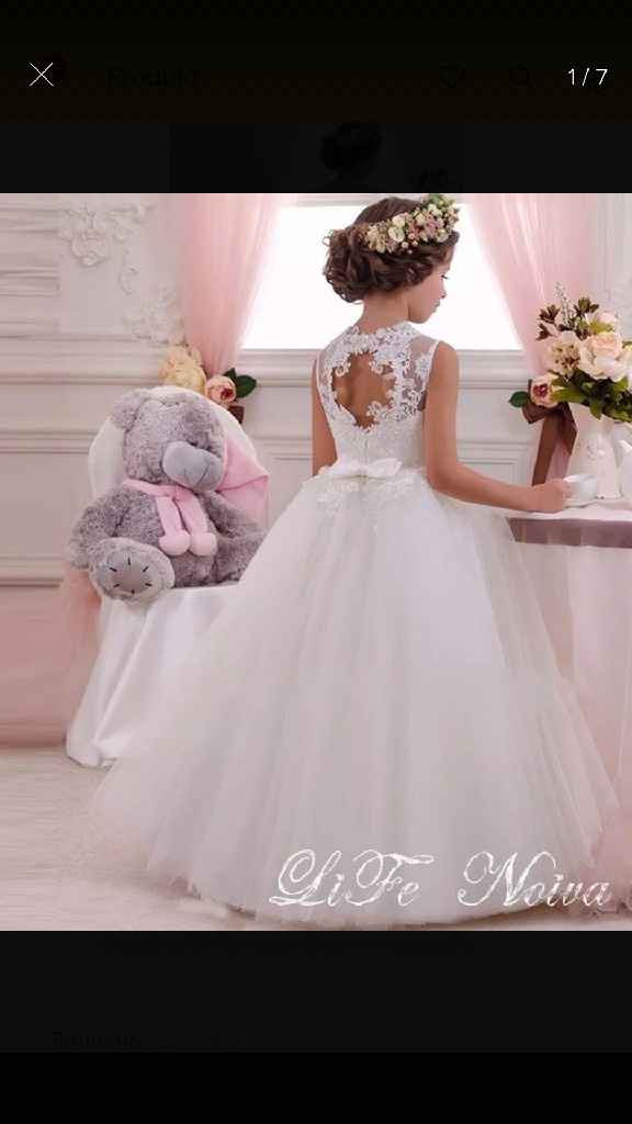 Vestido da daminha 😍👧 - 7