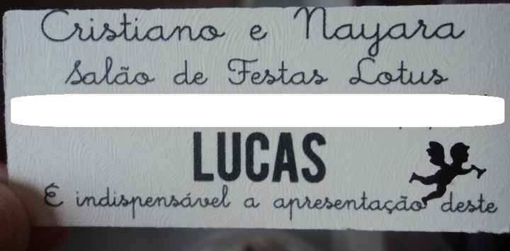 Convite do Casamento