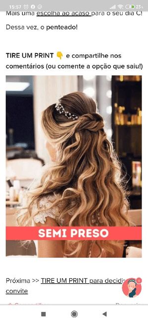 TIRE UM PRINT para decidir o penteado - 1