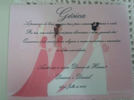 Convites das damas adultas - 1