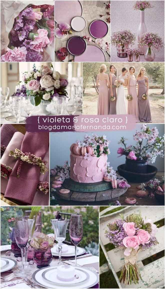 Violeta & Rosa Claro