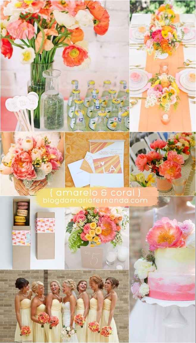 Amarelo & Coral