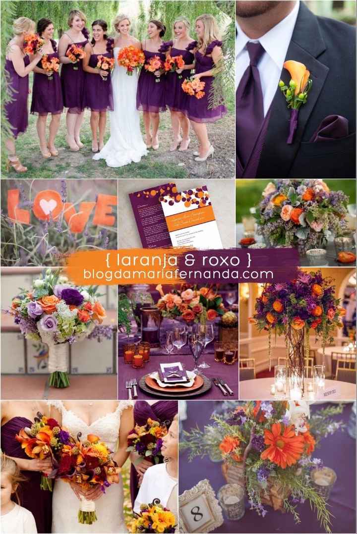 Laranja & Roxo