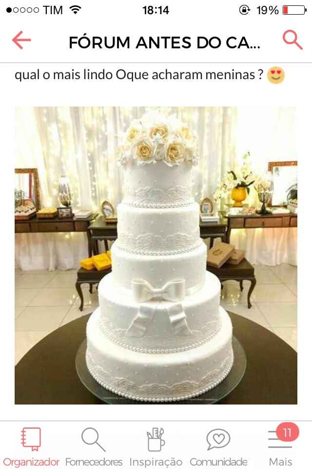 Bolo de casamento - 2
