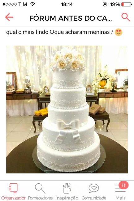 Bolo de casamento - 2