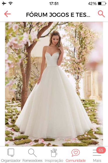 Se meu casamento fosse hoje, usaria... este vestido! - 1