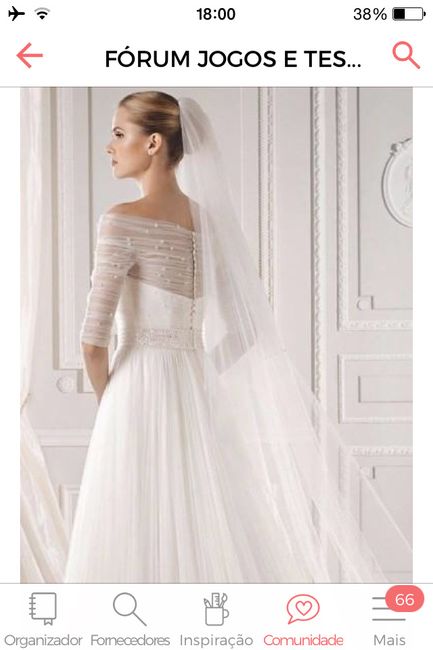 Se meu casamento fosse hoje, usaria... este véu! - 1