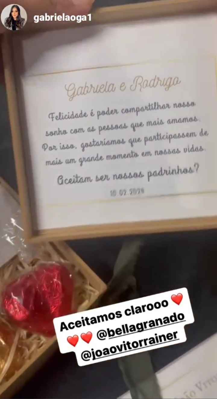 Entrega de alguns convites - 2