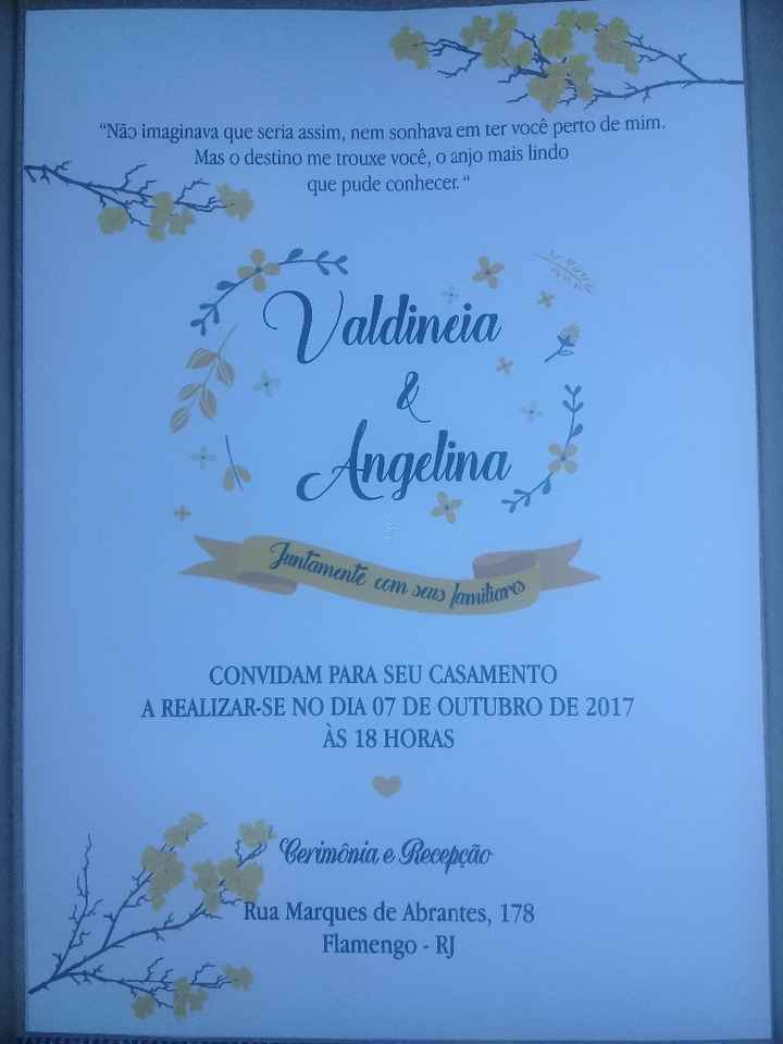 O convite