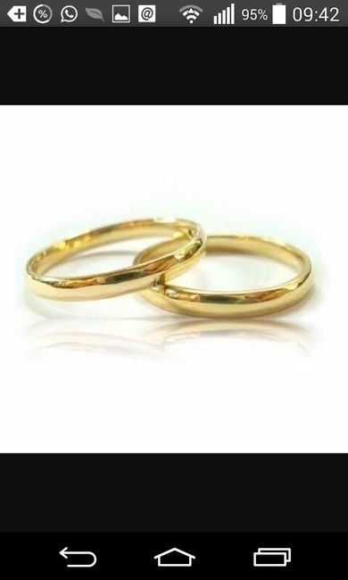 Minha aliança de casamento - 1