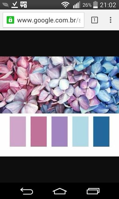 Minha paleta de cores - 2