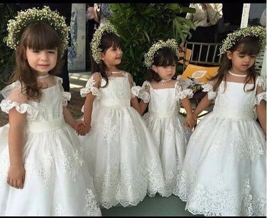 Quero minhas daminhas bem parecidas com essas!