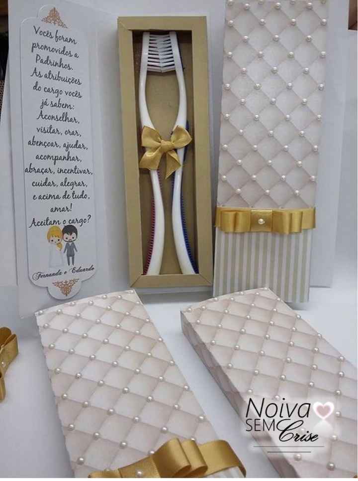 Lembracinhas para casais de padrinhos - 3