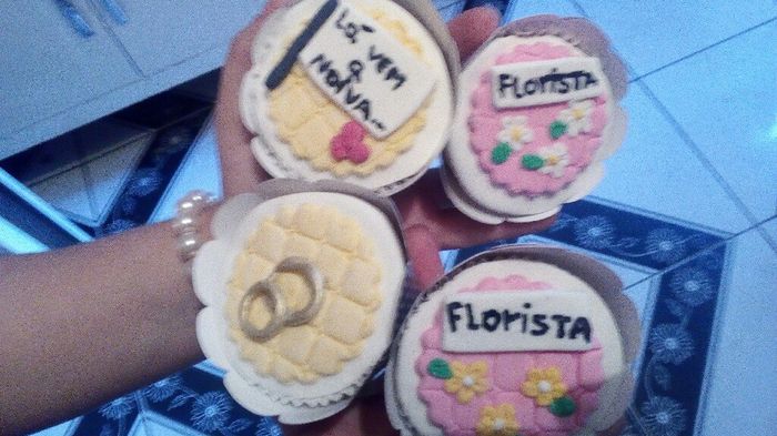 Meus convites! dama, florista, plaquinha - 2