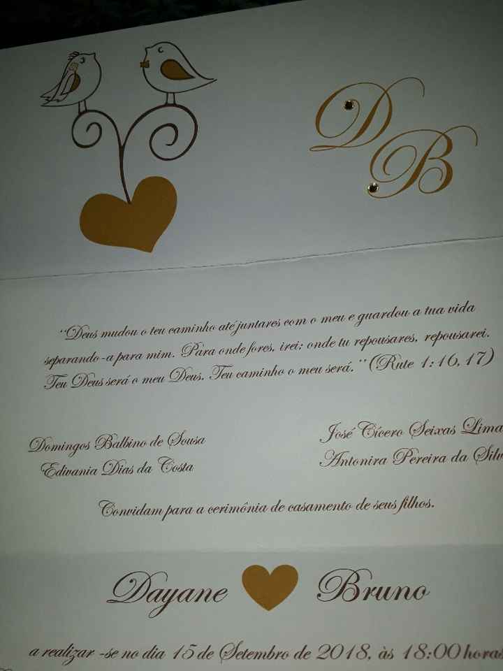 Convites - 2