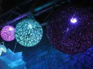 Luminarias barbante