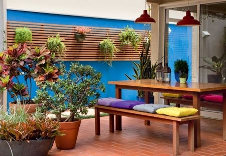 terraço decoração