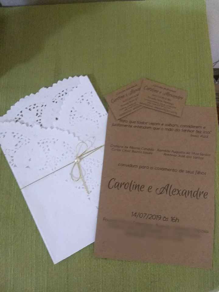 Convites de casamento !! - 2