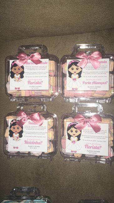 Lembrancinhas de Pajéns e Daminhas - 1