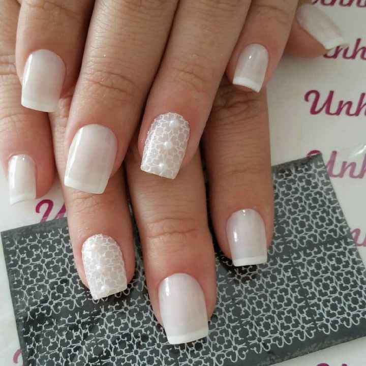 Minhas unhas para o meu casamento e sua? - 1